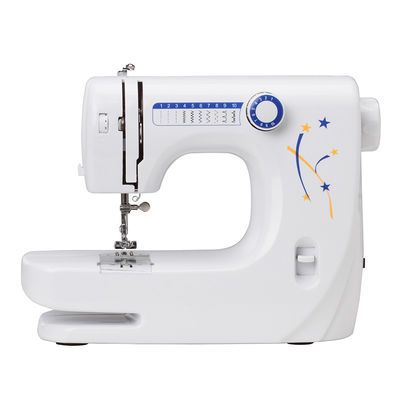 Máquina de costura de borboleta para roupas Fácil de operar Corpo branco Azul Amarelo Impressão