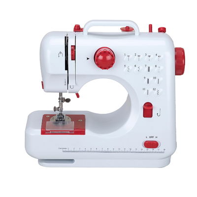 Máquina de costura doméstica de metal de fácil fabricação ABS 505 Máquina de costura mini portátil doméstica