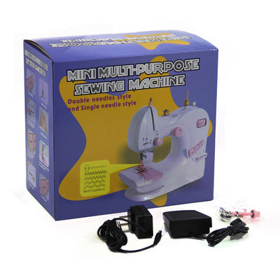 Configuração mecânica de cama plana Caps de tecidos moles Máquinas de costura de coser Doble Aguja