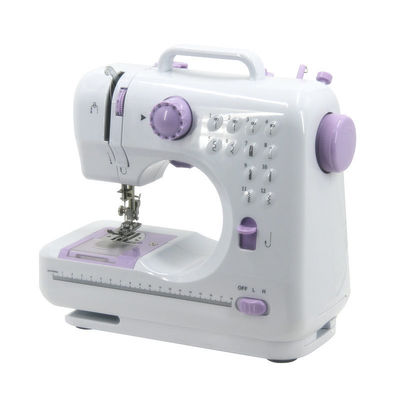 Máquina de costura elétrica doméstica de pequeno porte Perfeita para entrada de 100-240V-50/60Hz