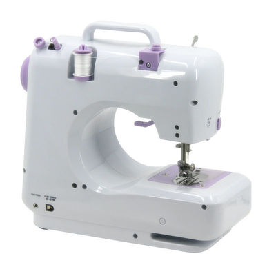 Máquina de costura elétrica doméstica de pequeno porte Perfeita para entrada de 100-240V-50/60Hz