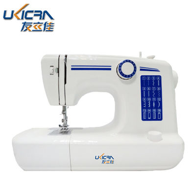 UFR-611 Mini máquina de costura elétrica para uso doméstico 360 rpm Mecanismo de alimentação manual