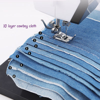 UFR-737 Máquina de costura doméstica multifuncional Mini Overlock Compacta e versátil
