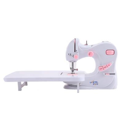 240*115*205mm Máquina de costura de agulhas gêmeas para Ukicra Configuração mecânica pós-cama