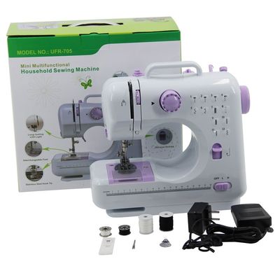 12 Mini máquina de costura elétrica de padrão de costura
