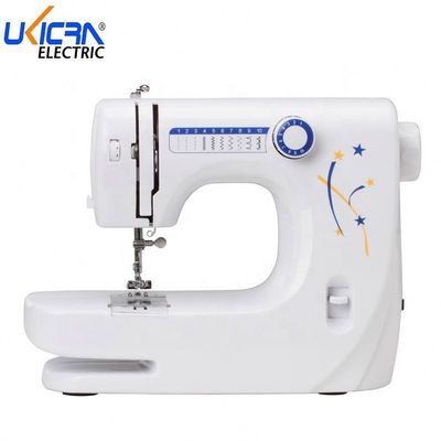 Máquina de costura de borboleta para roupas Fácil de operar Corpo branco Azul Amarelo Impressão