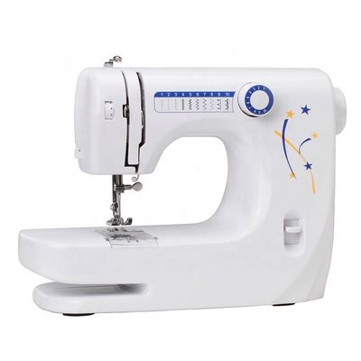 Máquina de costura de borboleta para roupas Fácil de operar Corpo branco Azul Amarelo Impressão