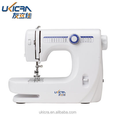 Máquina de costura elétrica para uso doméstico com 2,9 kg de peso e design compacto 33,5 x 14,5 x 24 cm